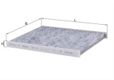 Filtru habitaclu cu carbon activ MAHLE LAK241