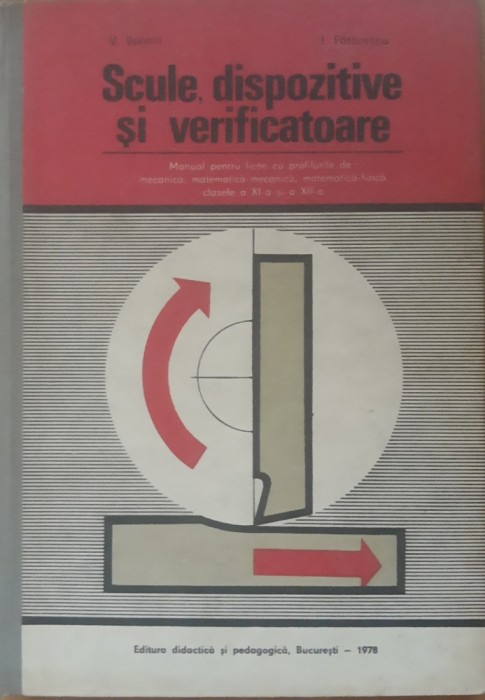 Scule Dispozitive si Verificatoare I. Fataceanu, V. Bonoiu