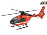 Model 1:43, Elicopter De Gardă Ec-135, Roșu H22812C, Carmotion