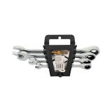 Set 4 chei combinate cu clichet 10 - 19 mm Vorel 52661