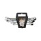 Set 4 chei combinate cu clichet 10 - 19 mm Vorel 52661
