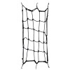 Plasa Elastica Moto Neagra Oxford, 30x30cm, Carlige Otel Acoperite
