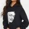 Hanorac dama negru - Dali - Portret - M