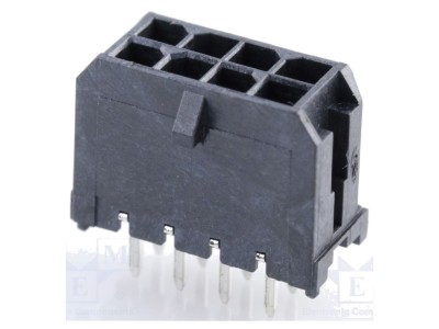 Conector cablu-placă 8 pini, 2x4 foto