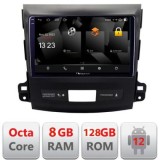 Navigatie Mitsubishi Outlander 2010 5960Pro-056 Android Octa Core Qualcomm 2K Qled 8+128 DTS DSP 360 4G Optical CarStore Technology