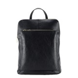 Cumpara ieftin Rucsac din piele naturala 2 in1 negru 1441 123