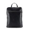 Rucsac din piele naturala 2 in1 negru 1441 123