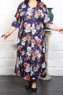 Rochie Clasica cu Nasturi si Cordon Cod 009Marimea foto