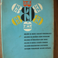 MELODII DE MUZICA USOARA ROMANEASCA - 1968