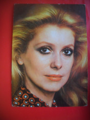 HOPCT 48154 CATHERINE DENEUVE -ACTORI SI ARTISTI CELEBRI-NECIRCULATA foto