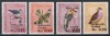 Venezuela 1965 - Păsări - Supratipar &bdquo;RESELLADO VALOR&rdquo; și suprataxa, Deparajate, MNH, Nestampilat