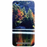 Husa silicon pentru Xiaomi Redmi 5A, Lake Minnewaska Autumn