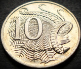 Moneda 10 CENTI - AUSTRALIA, anul 2002 * cod 4731 A