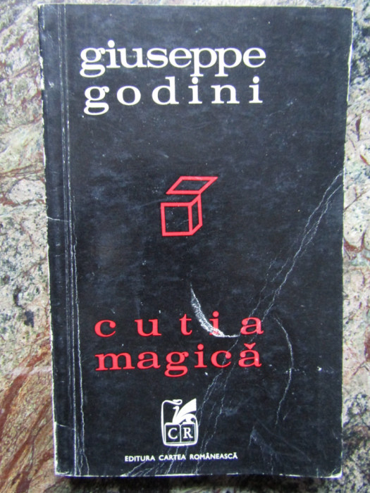 GIUSEPPE GODINI - CUTIA MAGICA, 1971 DEDICATIE SI AUTOGRAF