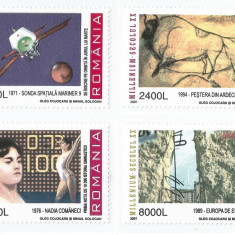 Romania, LP 1553/2001, Millenium - Secolul XX (I), MNH