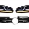 Faruri Osram LED Negre LEDriving Semnal Dinamic si Grila Centrala VW Golf 6 VI (2008-2012) R20 Design Performance AutoTuning