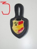 QW8 3 - Insigna - tematica militara - simbol tigru - suport piele