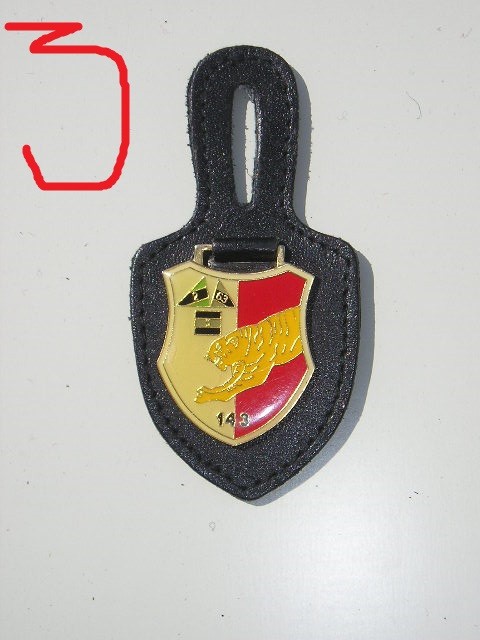 QW8 3 - Insigna - tematica militara - simbol tigru - suport piele