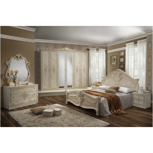 Dormitor Complet Furn 9 ( SOMIERA SI SALTEAUA GRATUITE ) PAT -180/200 CM