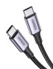 Cablu Ugreen USB Tip C - USB Tip C, 100W Quick Charge 5A 3m gri 90120