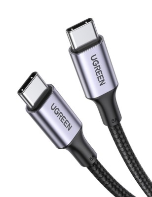 Cablu Ugreen USB Tip C - USB Tip C, 100W Quick Charge 5A 3m gri 90120 foto