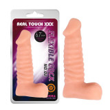 Dildo Realistic, Real Touch XXX, Flexible Cock, 17cm