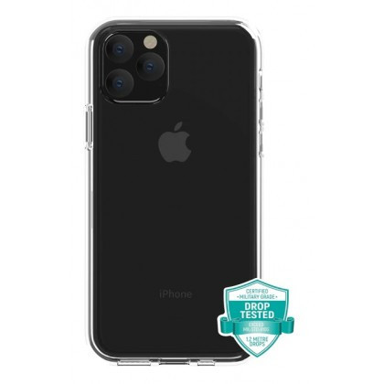 Husa Capac Spate Devia Shark4 Shockproof, Apple iPhone 12 Mini (5,4&quot;) TPU+PC, Anti Shock Clear Blister