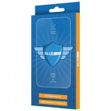 Folie de protectie Ecran Blue Shield pentru Honor X5c Plus, Sticla Securizata, Full Glue, Case Friendly, Neagra