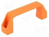 Maner tehnopolimer (PA), 150mm, portocalie, ELESA+GANTER - 37152 foto