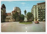 CPI B 11476 CARTE POSTALA - BUCURESTI. STATUIA M. KOGALNICEANU