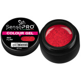 Cumpara ieftin Gel UV Colorat Red Flaw 5ml, SensoPRO Milano