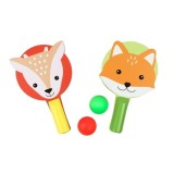 Palete din Lemn &ndash; Vulpea si Caprioara, Orange Tree Toys
