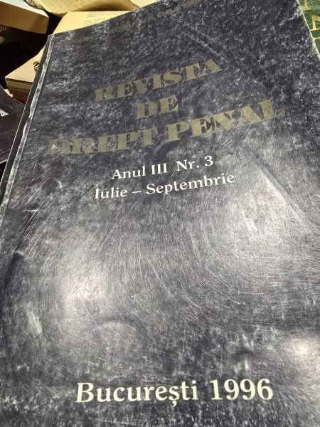 Revista de drept penal nr.3/1996
