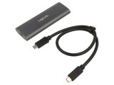 Carcasă hard discuri M.2, USB 3.2 Gen 2, aluminiu argintie - LOGILINK