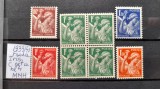 1939-1941-Franta-Iris YT431-435 c.set cu bl,4 - MNH, Nestampilat