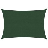 Cumpara ieftin Parasolar, verde inchis, 3x4,5 m, HDPE, 160 g/m&sup2;
