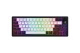 Tastatura Mecanica Gaming HATOR Skyfall 65 MAG ULTIMA 8K wireless, RGB, Wireless, Alb-Negru