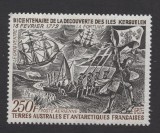 TAAF TERITORIILE FRANCEZE DIN ANTARCTICA 1972 INSULA KERGUELEN COTA 110 E, Nestampilat