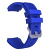 Curea silicon, compatibila Basis Peak, telescoape Quick Release, 22mm, Blue, Very Dream