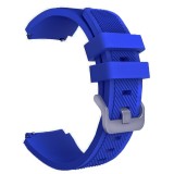 Cumpara ieftin Curea silicon, compatibila Fossil Q Grant, telescoape Quick Release, 22mm, Blue, Very Dream