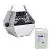 Masina Baloane IdeallStore&reg; Argintie 60W + Lichid Baloane 5L, 23x23x23cm, Capacitate 1L, Petrecere Copii, Bule Sapum