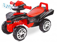 Masinuta ride-on cu sunete si lumini Toyz Mini Raptor 2 in 1 Rosu foto
