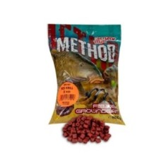 Pelete Benzar Method Feeder Red Krill 8mm 800g foto