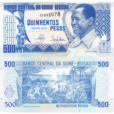 Guinea Bissau Guineea Bissau 500 Pesos 1990 P-12 UNC