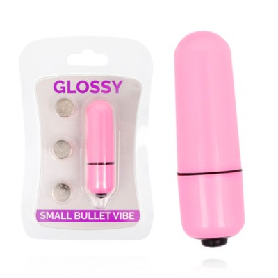GLOSSY - SMALL BULLET VIBE DEEP ROSE foto