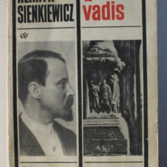 QUO VADIS de HENRYK SIENKIEWICZ , Bucuresti 1968