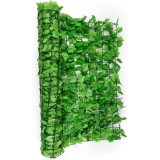 Gard Viu Verde Artificial pentru Discretie si Umbra pe Terasa,Dimensiunie 50x300 cm Verde Natural