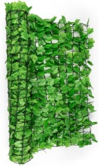 Gard Viu Verde Artificial pentru Discretie si Umbra pe Terasa,Dimensiunie 50x300 cm Verde Natural