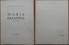 Aron Cotrus - Maria Doamna, Poem, Editia 1 (1938), Bibliofilie, 31x24cm, 38 pagini