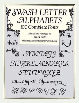 Swash Letter Alphabets: 100 Complete Fonts foto